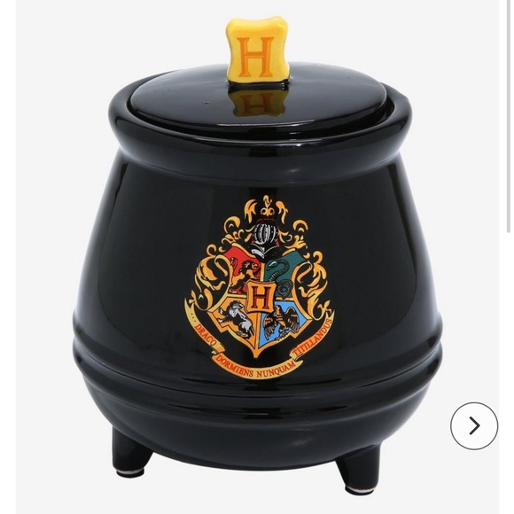 Kitchen | Nwt Harry Potter Hogwarts Cauldron Ceramic Cookie Jar | Poshmark